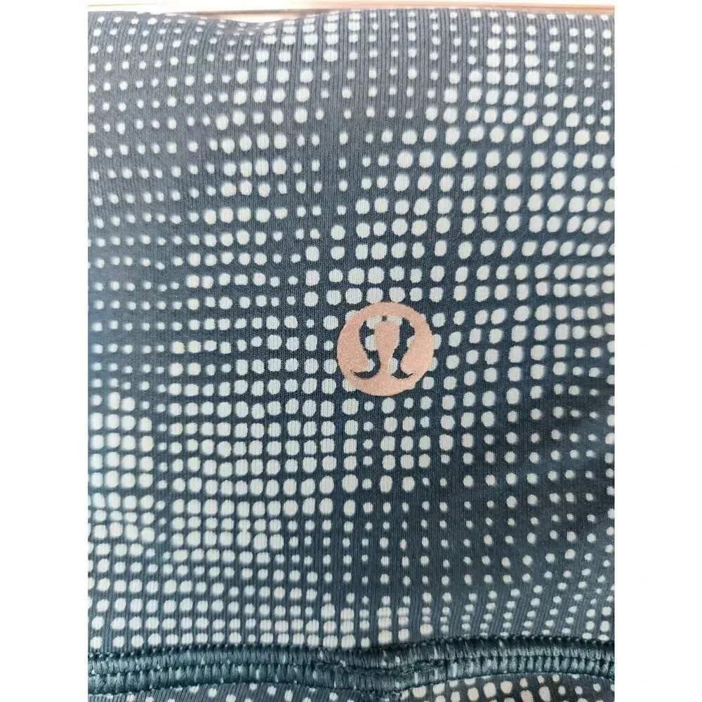Lululemon Train Times Leggings Blue Size 6 Mid R - Picture 3 of 8